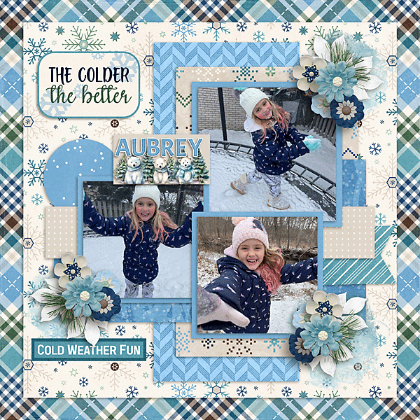 Aubrey In The Snow
