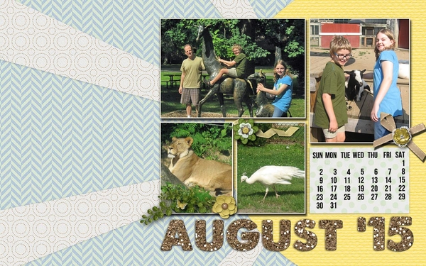 August, 2015 - At the Zoo