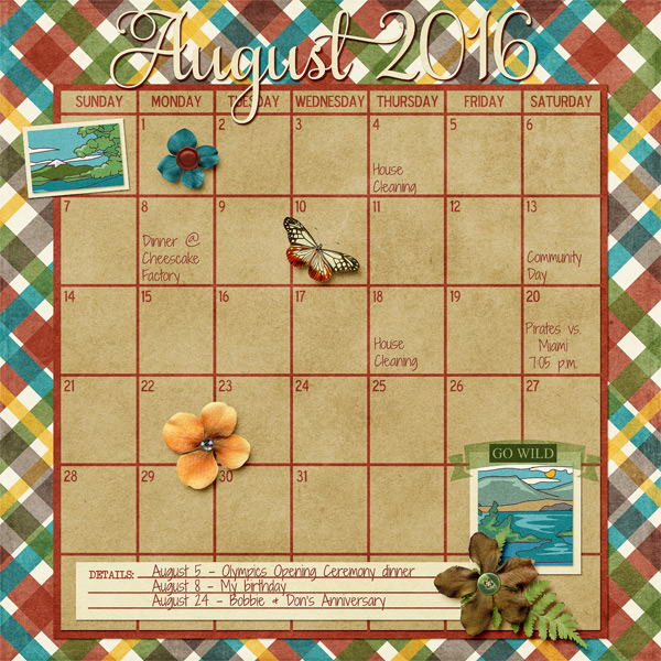 August 2016 Brush Challenge