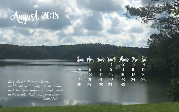 August 2018 Desktop
