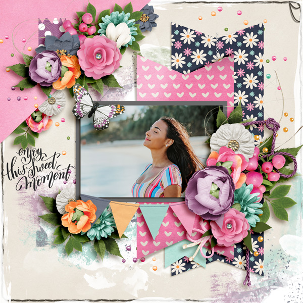 August 2020 GingerScraps: Created With Rewards Challenge
