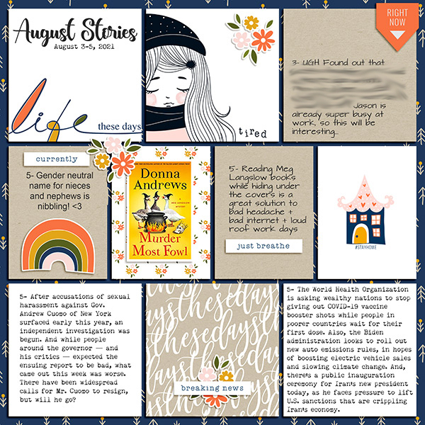 August 2021 Stories 2