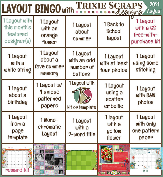 August Bingo