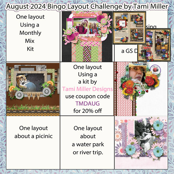 August BINGO