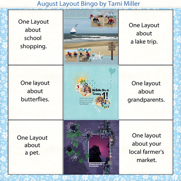 August Bingo