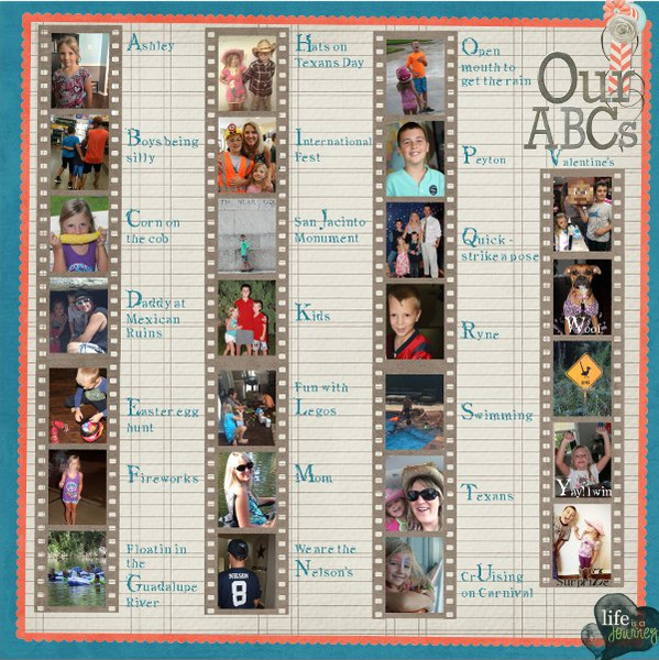August Brush Challenge - A to Z