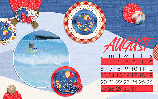 August Desktop (July Challenge)