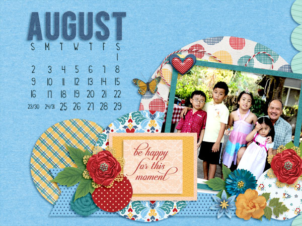 August Desktop