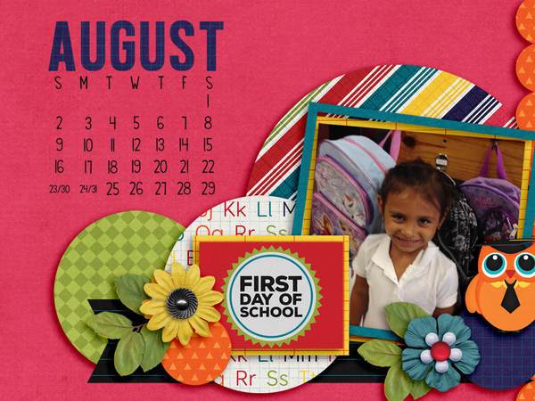 August Desktop
