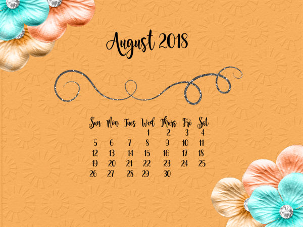 August Desktop
