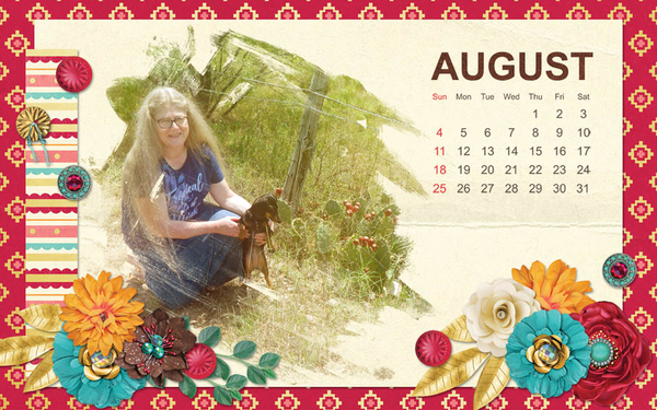 August desktop