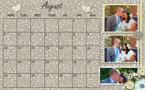 August Desktop