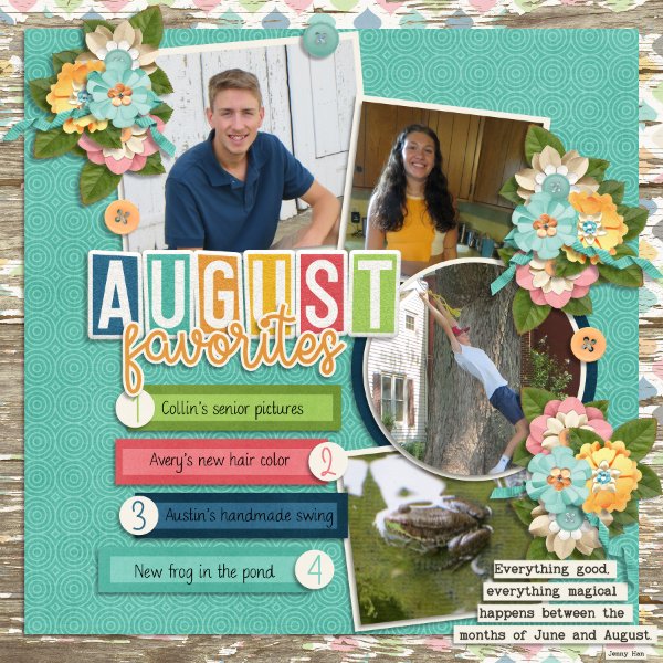 August Favorites