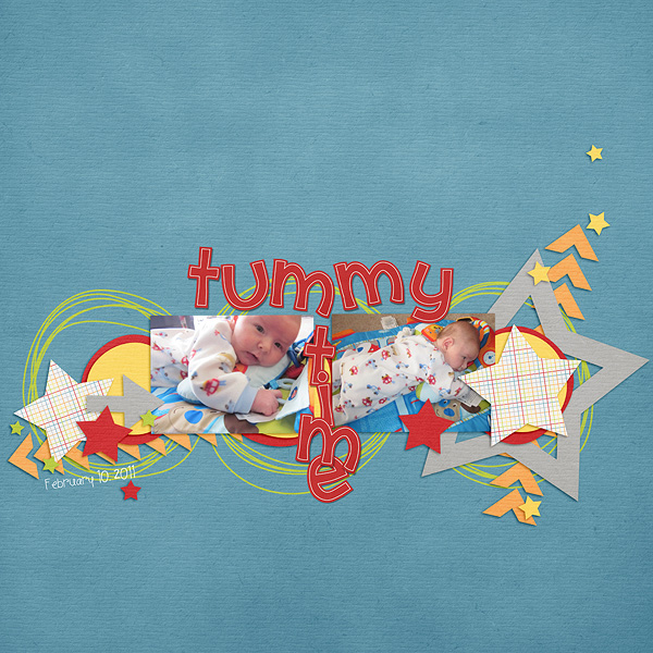 August Gingerswap Tummy Time