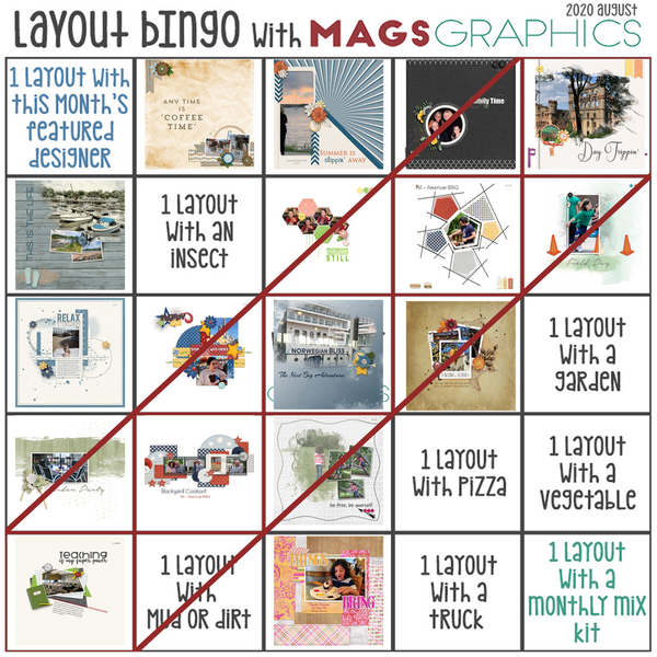 August Layout Bingo