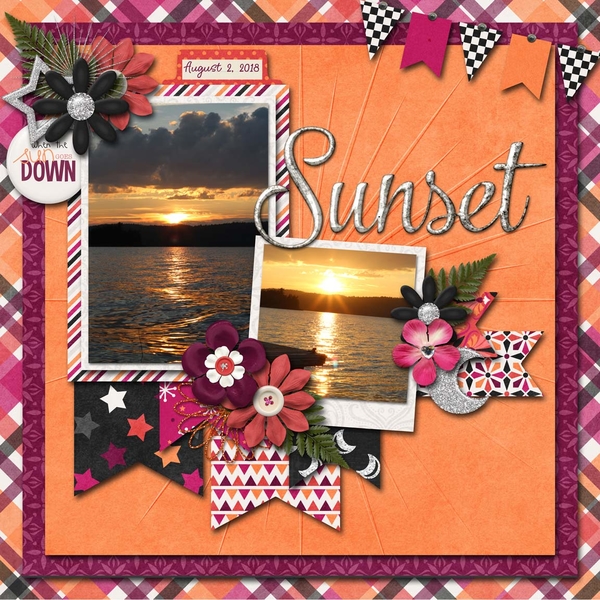 August Template Bundle - Dusk To Dawn