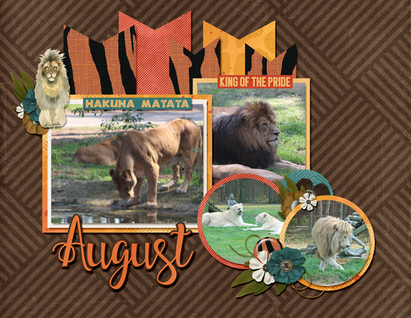 August Top Calendar