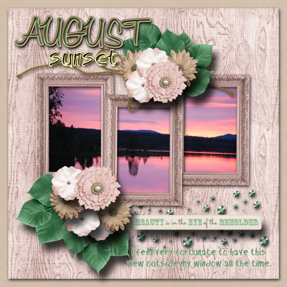 August_sunset