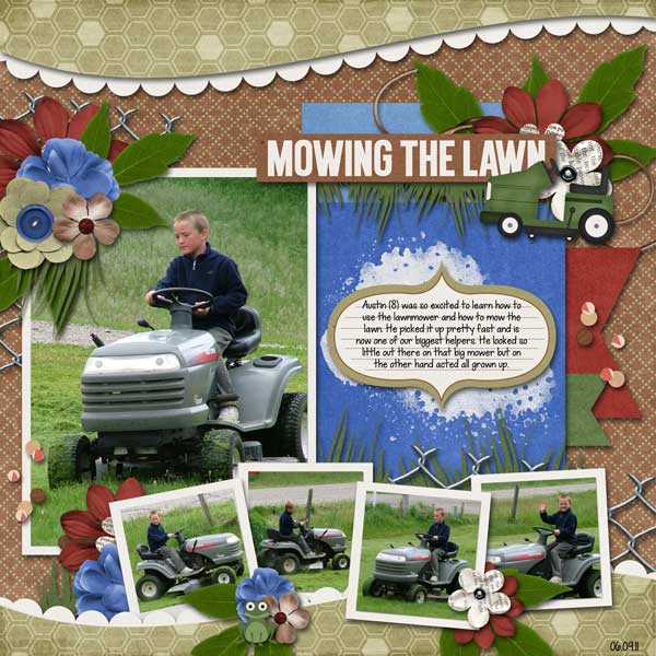 Austin Mowing Lawn 2011