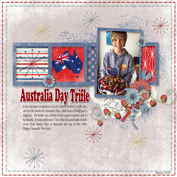 Australia Day Trifle