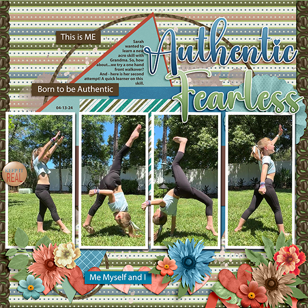 Authentic- Fearless - one hand front walkover