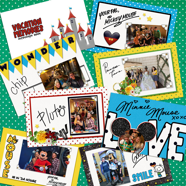 Autograph Disney Book