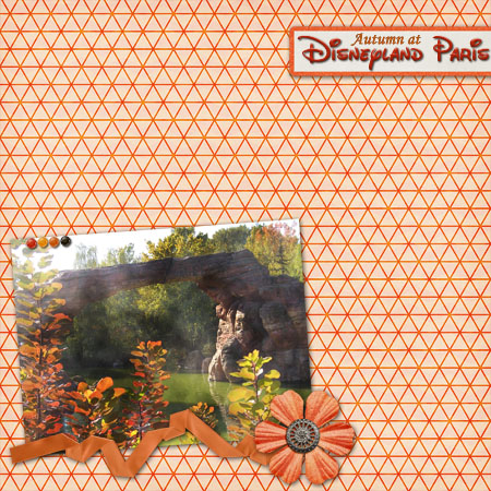 Autumn at Disneyland Paris