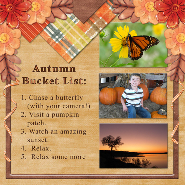 Autumn Bucket List:
