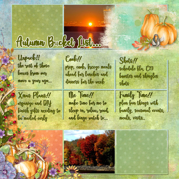 Autumn Bucket List
