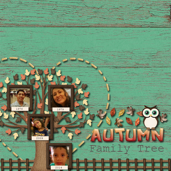 Autumn Family Tree