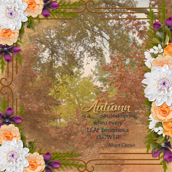 Autumn is a second Spring ...