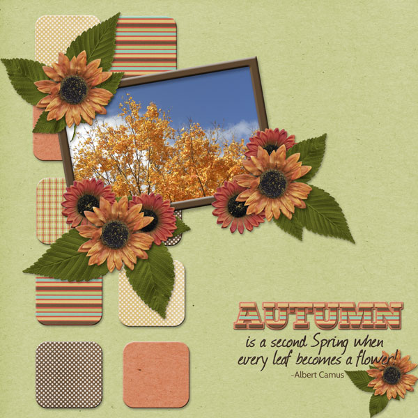Autumn is a Second Spring