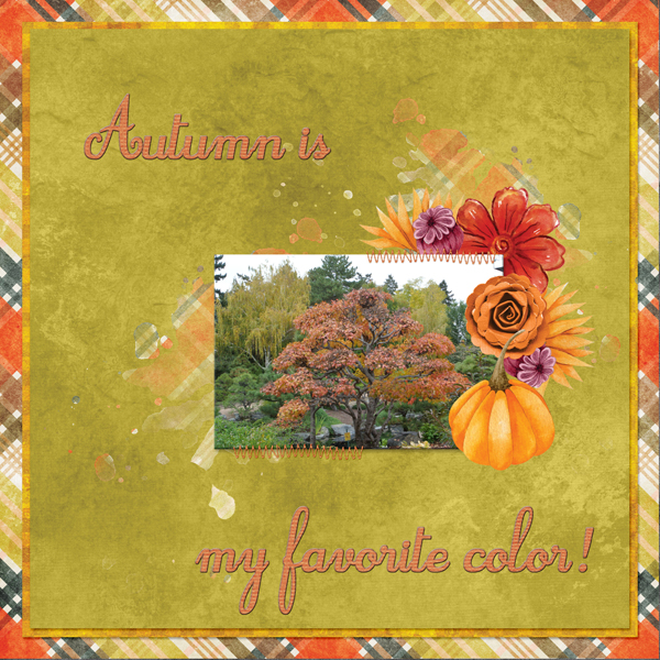 Autumn is my Favorite Color!