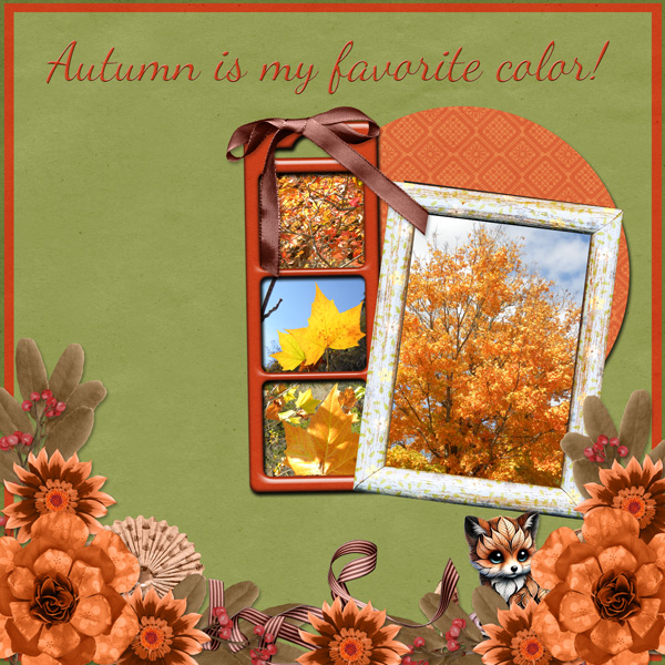 Autumn is my favorite color