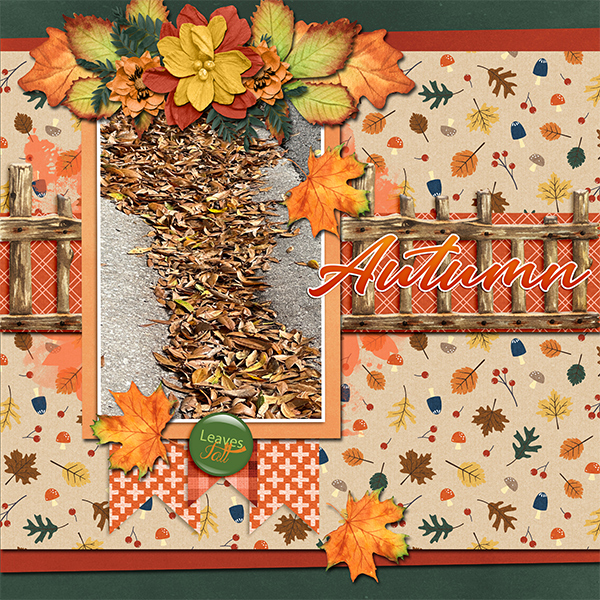 Autumn-Leaves falling