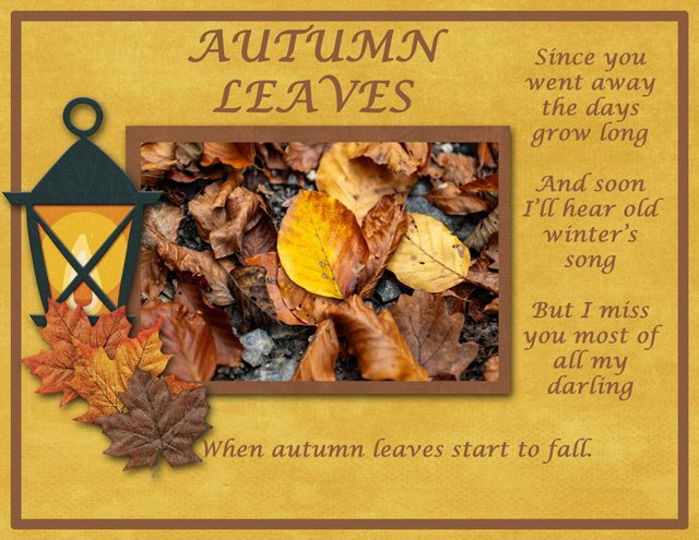AUTUMN LEAVES