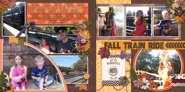 autumn train ride