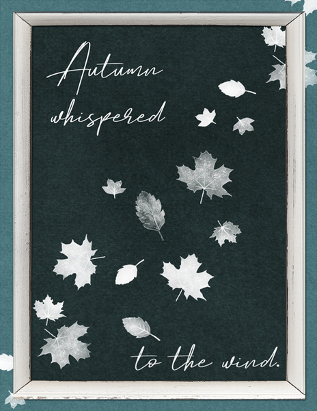 Autumn whispered