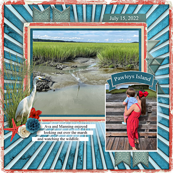 Ava and Manning in Pawleys Island II