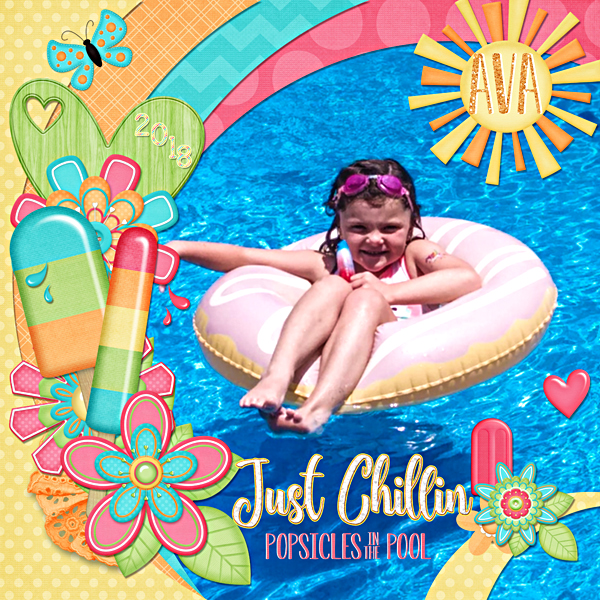 Ava is ready for summer time!
