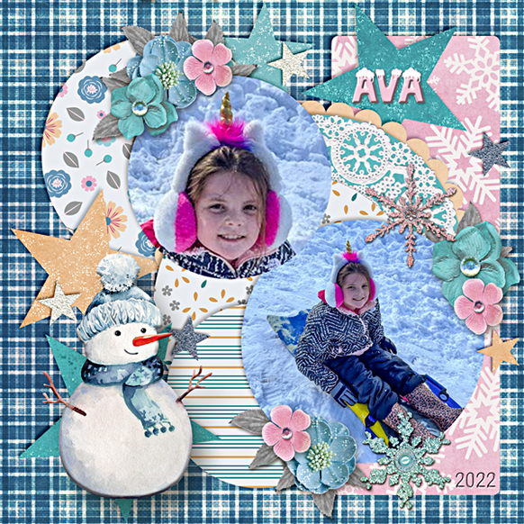Ava's snow day