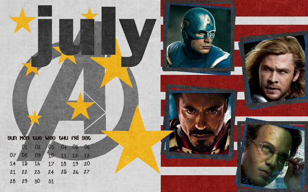 Avengers July Desktop