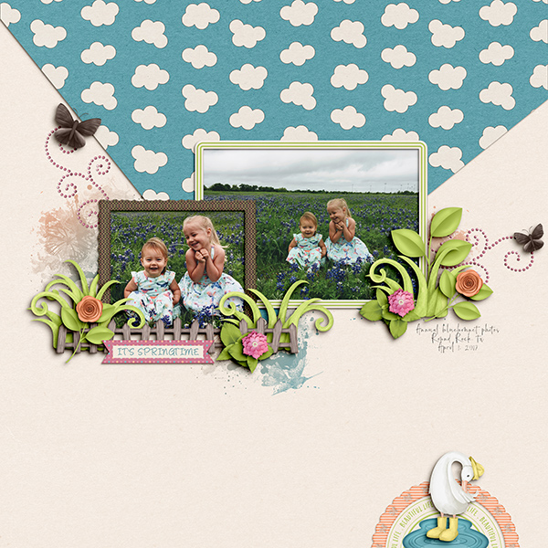 Avery and Evan bluebonnets!