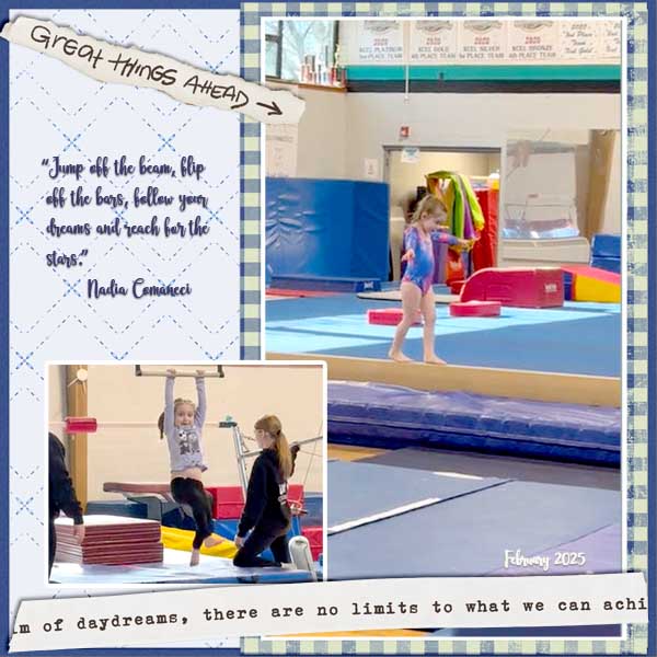 Avery the Gymnast!