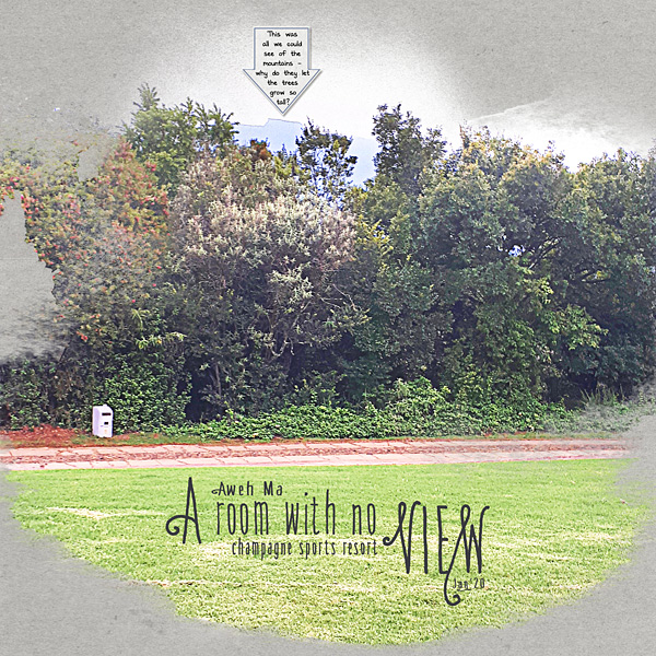 Aweh Ma - A Room with no View