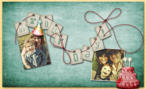 B day card
