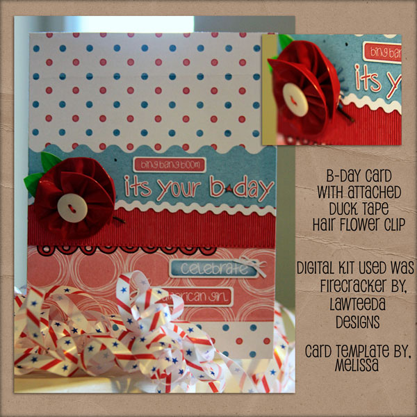 B-Day Card