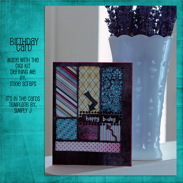 B-day card