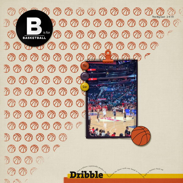 B is for Basketball