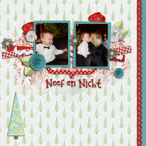 B2N2 Scraps - Joyeux Noel / Kathy Winters Designs - Night Owl 11/29